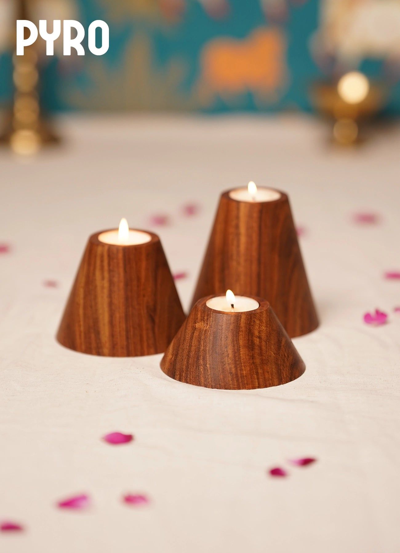 PYRO – Solidwood Tealight Holder